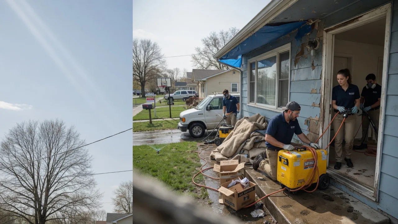 Basement Flood Cleanup in Hannaford, ND near me